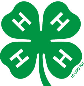 4 H Logo Green clover